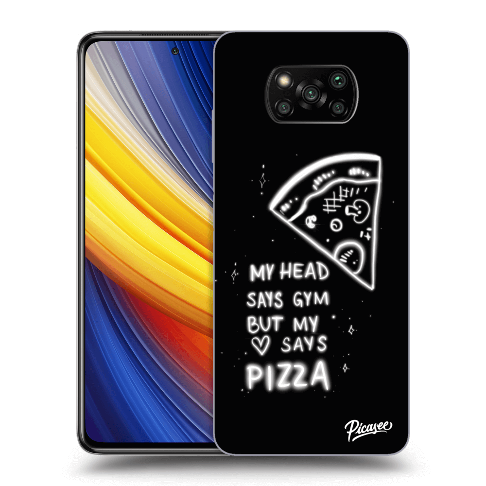 Picasee Xiaomi Poco X3 Pro Hülle - Transparentes Silikon - Pizza