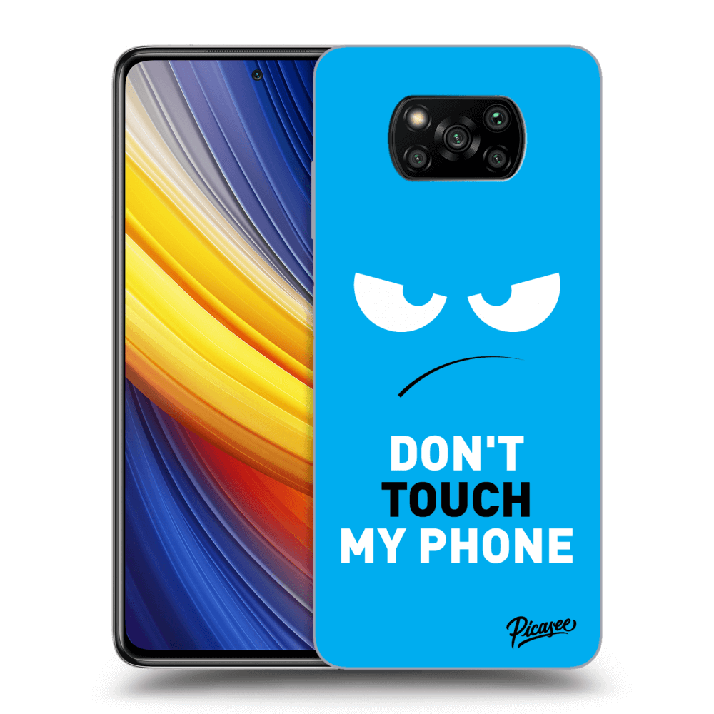 Picasee ULTIMATE CASE für Xiaomi Poco X3 Pro - Angry Eyes - Blue