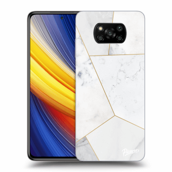 Hülle für Xiaomi Poco X3 Pro - White tile