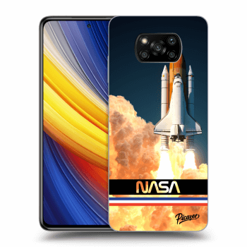 Picasee Xiaomi Poco X3 Pro Hülle - Transparentes Silikon - Space Shuttle