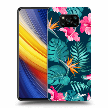 Hülle für Xiaomi Poco X3 Pro - Pink Monstera