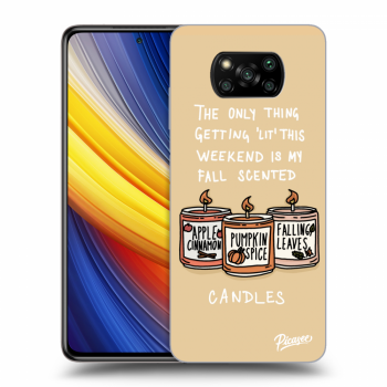 Hülle für Xiaomi Poco X3 Pro - Candles