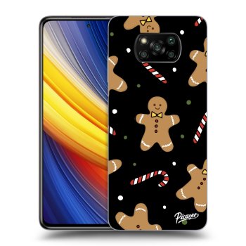 Picasee Xiaomi Poco X3 Pro Hülle - Schwarzes Silikon - Gingerbread