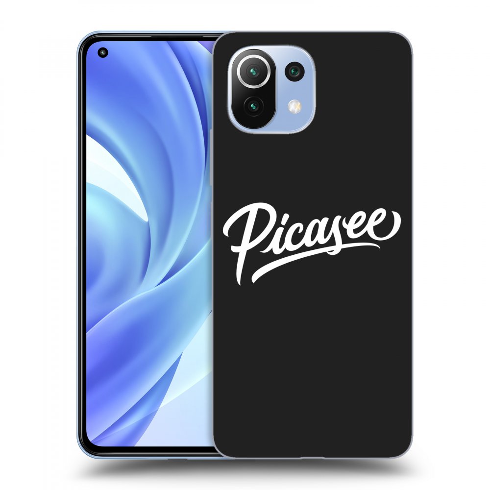 Picasee Xiaomi Mi 11 Hülle - Schwarzes Silikon - Picasee - White