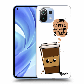 Picasee Xiaomi Mi 11 Hülle - Transparentes Silikon - Cute coffee