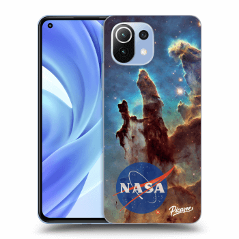 Picasee Xiaomi Mi 11 Hülle - Schwarzes Silikon - Eagle Nebula
