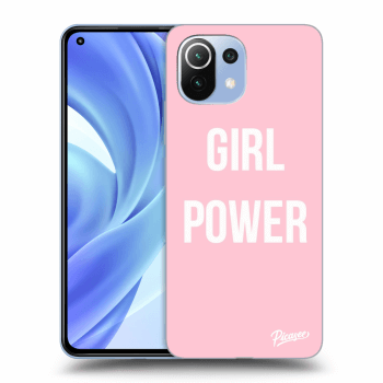 Picasee Xiaomi Mi 11 Hülle - Schwarzes Silikon - Girl power