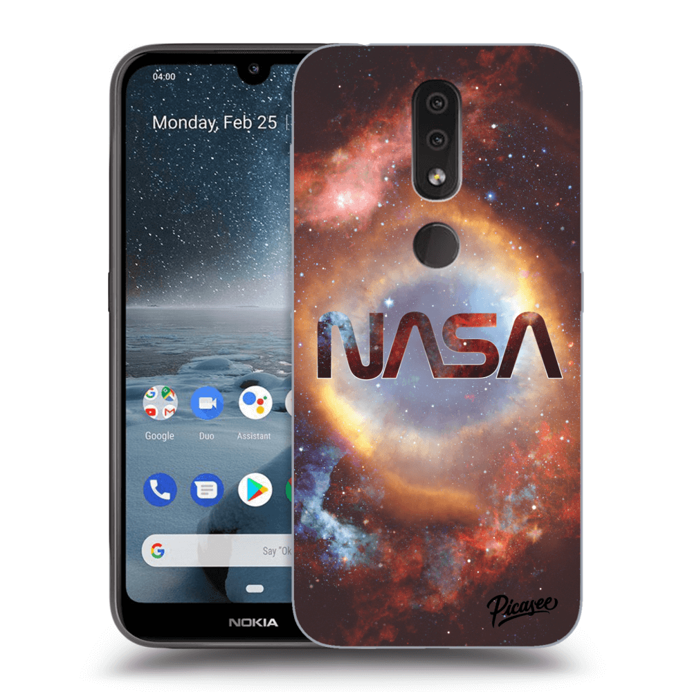 Picasee Nokia 4.2 Hülle - Transparentes Silikon - Nebula