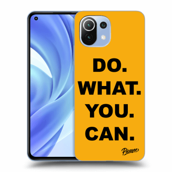 Picasee Xiaomi Mi 11 Lite Hülle - Transparentes Silikon - Do What You Can