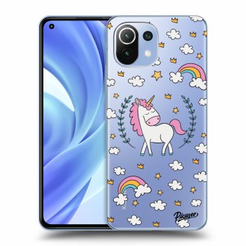 Picasee Xiaomi Mi 11 Lite Hülle - Transparentes Silikon - Unicorn star heaven