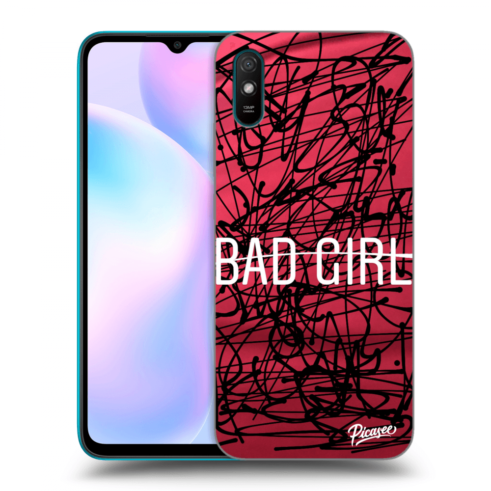 Picasee Xiaomi Redmi 9AT Hülle - Transparentes Silikon - Bad girl
