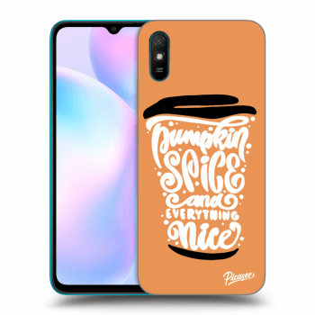 Hülle für Xiaomi Redmi 9AT - Pumpkin coffee