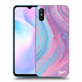 Hülle für Xiaomi Redmi 9AT - Pink liquid