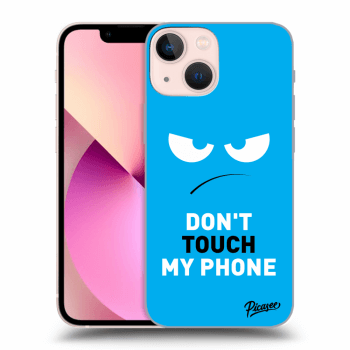 Hülle für Apple iPhone 13 mini - Angry Eyes - Blue