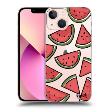 Picasee Apple iPhone 13 mini Hülle - Transparentes Silikon - Melone