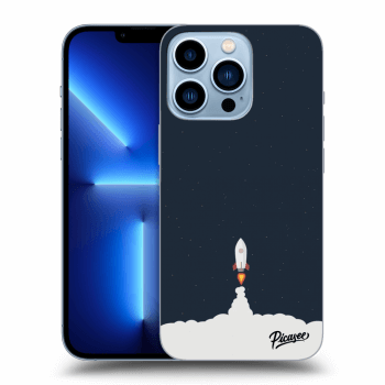 Picasee Apple iPhone 13 Pro Hülle - Schwarzes Silikon - Astronaut 2
