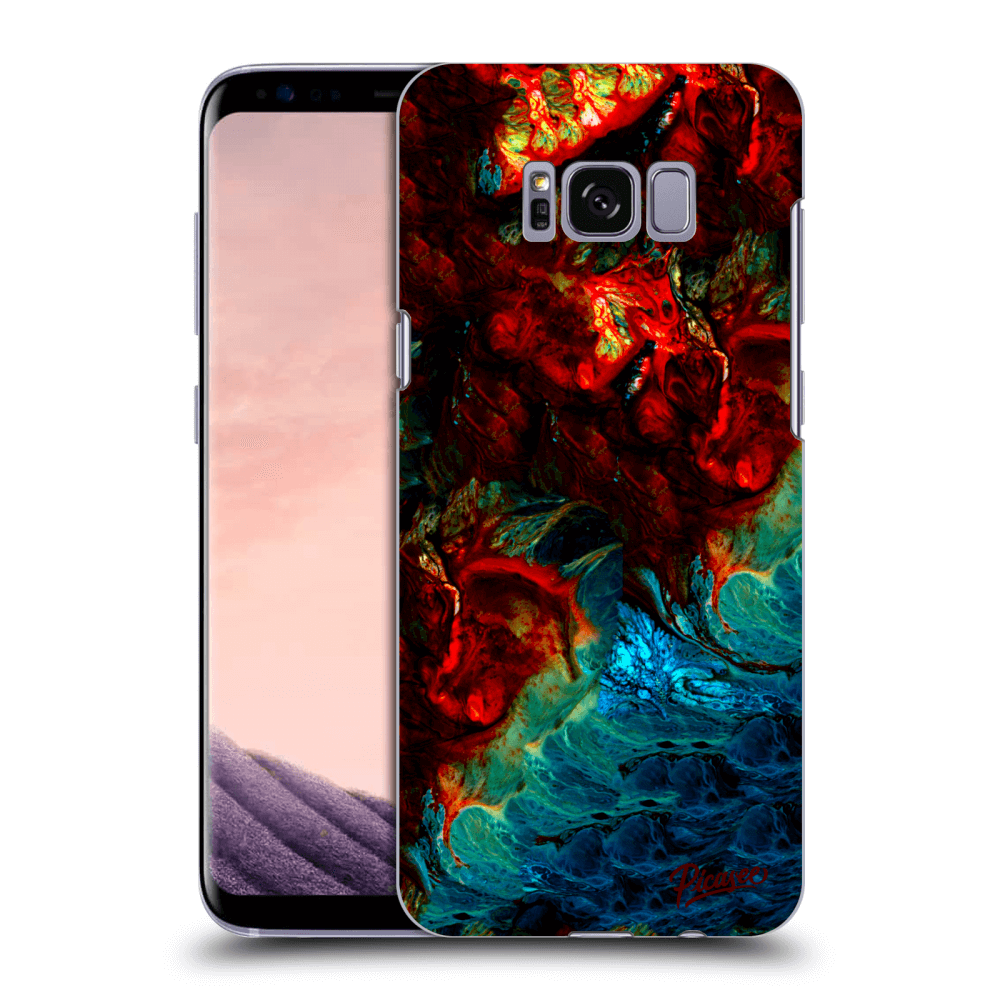 Picasee Samsung Galaxy S8+ G955F Hülle - Transparentes Silikon - Universe