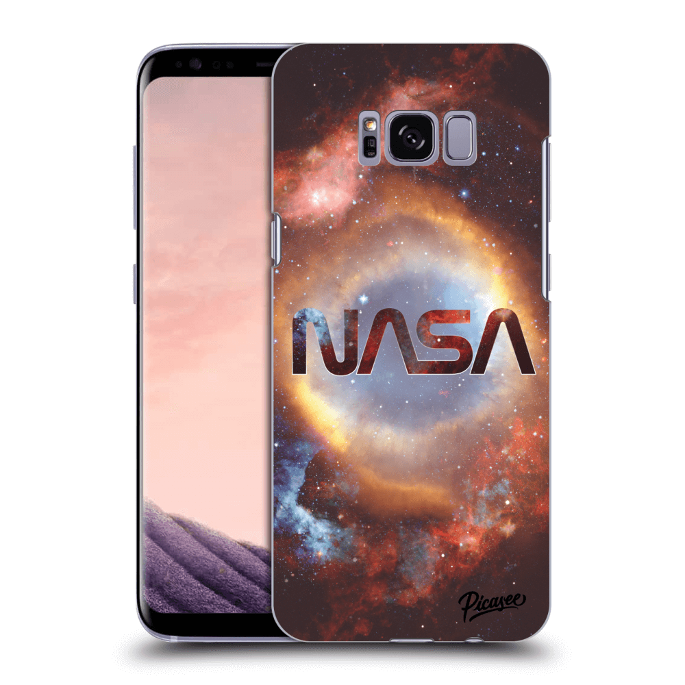 Picasee Samsung Galaxy S8+ G955F Hülle - Transparentes Silikon - Nebula