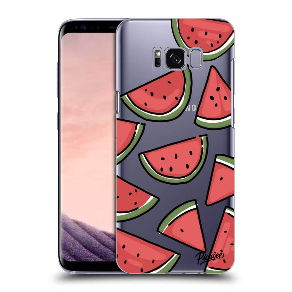 Picasee Samsung Galaxy S8+ G955F Hülle - Transparentes Silikon - Melone