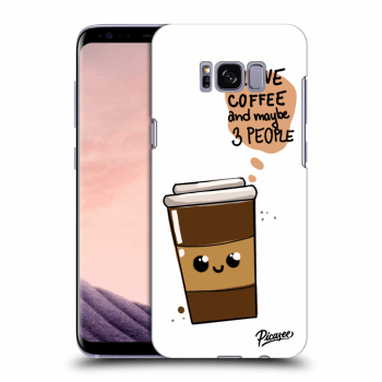 Picasee Samsung Galaxy S8+ G955F Hülle - Transparentes Silikon - Cute coffee