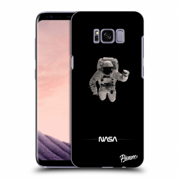 Picasee Samsung Galaxy S8+ G955F Hülle - Transparentes Silikon - Astronaut Minimal