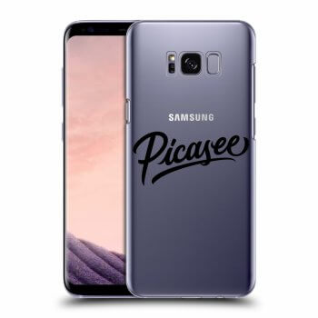 Picasee Samsung Galaxy S8+ G955F Hülle - Transparentes Silikon - Picasee - black