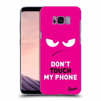 Hülle für Samsung Galaxy S8+ G955F - Angry Eyes - Pink