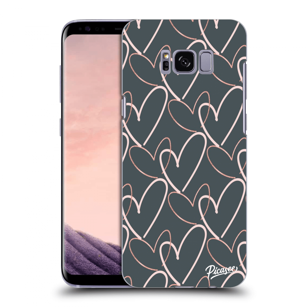 Picasee Samsung Galaxy S8+ G955F Hülle - Transparentes Silikon - Lots of love