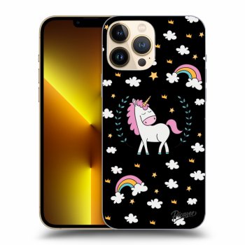 Hülle für Apple iPhone 13 Pro Max - Einhorn Sternenhimmel