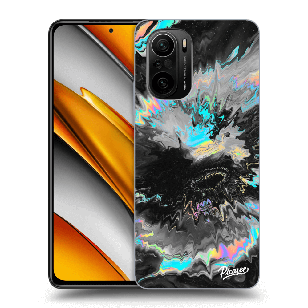 Picasee Xiaomi Poco F3 Hülle - Schwarzes Silikon - Magnetic