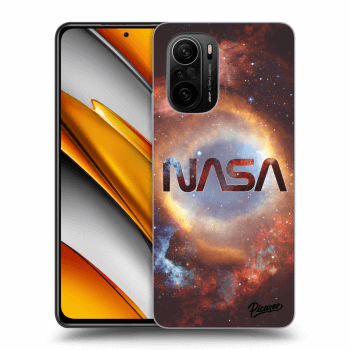Picasee Xiaomi Poco F3 Hülle - Schwarzes Silikon - Nebula