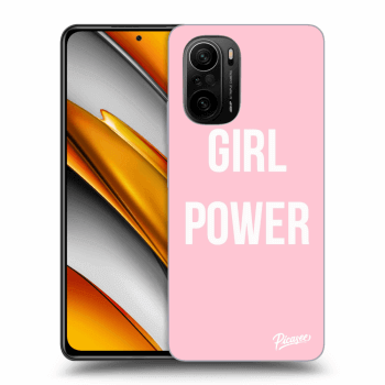 Picasee Xiaomi Poco F3 Hülle - Transparentes Silikon - Girl power