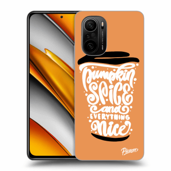 Hülle für Xiaomi Poco F3 - Pumpkin coffee