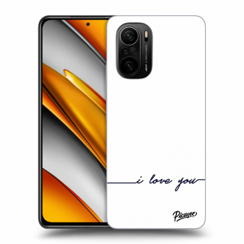 Hülle für Xiaomi Poco F3 - I love you