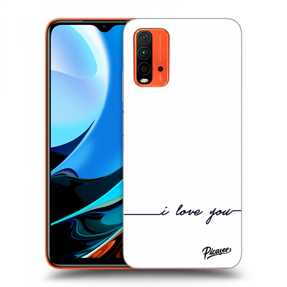 Picasee ULTIMATE CASE für Xiaomi Redmi 9T - I love you