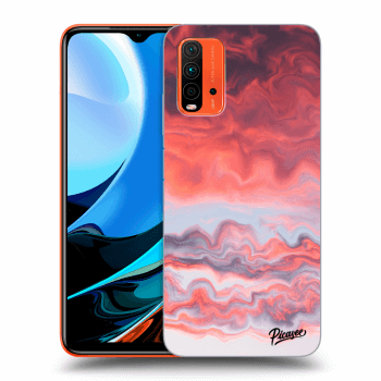 Picasee Xiaomi Redmi 9T Hülle - Transparentes Silikon - Sunset