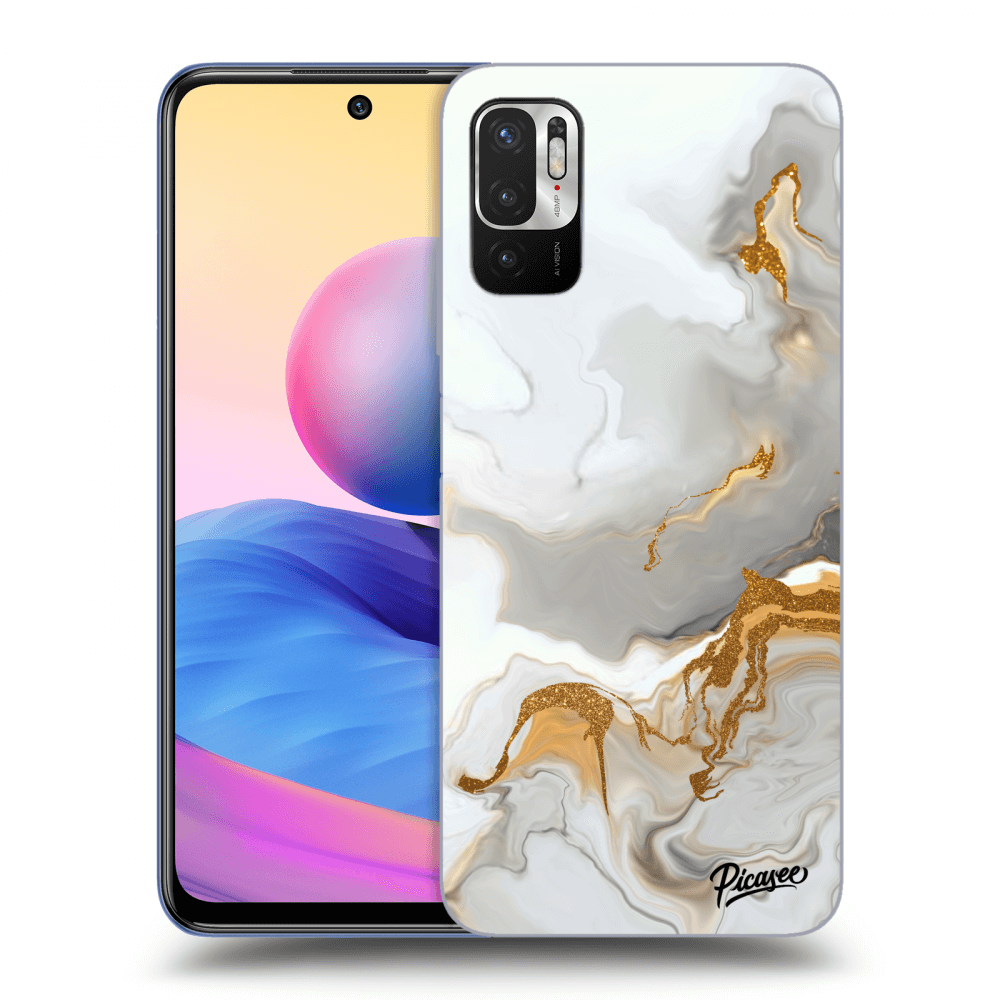 Picasee Xiaomi Redmi Note 10 5G Hülle - Transparentes Silikon - Her