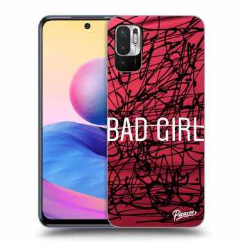 Picasee Xiaomi Redmi Note 10 5G Hülle - Schwarzes Silikon - Bad girl