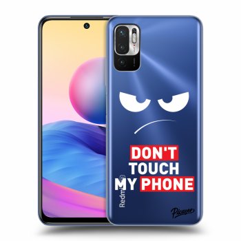 Picasee Xiaomi Redmi Note 10 5G Hülle - Transparentes Silikon - Angry Eyes - Transparent