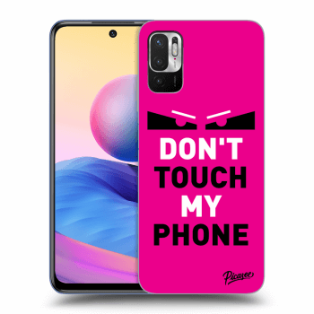 Hülle für Xiaomi Redmi Note 10 5G - Shadow Eye - Pink