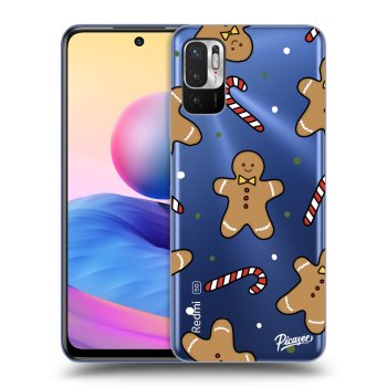 Picasee Xiaomi Redmi Note 10 5G Hülle - Transparentes Silikon - Gingerbread