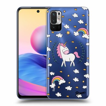 Picasee Xiaomi Redmi Note 10 5G Hülle - Transparentes Silikon - Unicorn star heaven