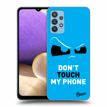Hülle für Samsung Galaxy A32 4G SM-A325F - Cloudy Eye - Blue