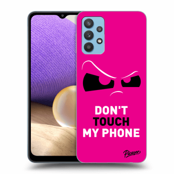 Hülle für Samsung Galaxy A32 4G SM-A325F - Cloudy Eye - Pink