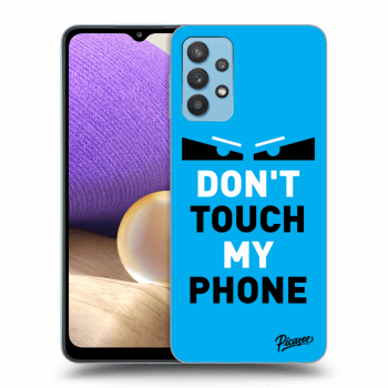 Hülle für Samsung Galaxy A32 4G SM-A325F - Shadow Eye - Blue