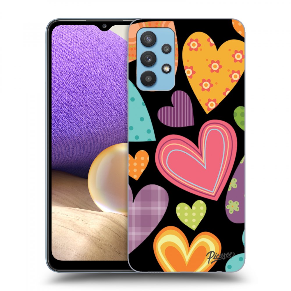 Picasee ULTIMATE CASE für Samsung Galaxy A32 4G SM-A325F - Colored heart
