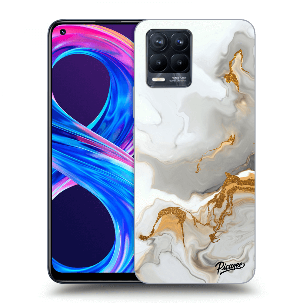Picasee Realme 8 Pro Hülle - Transparentes Silikon - Her