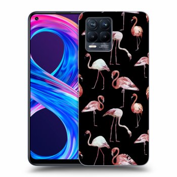 Hülle für Realme 8 Pro - Flamingos