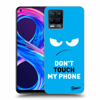 Hülle für Realme 8 Pro - Angry Eyes - Blue