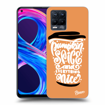 Hülle für Realme 8 Pro - Pumpkin coffee